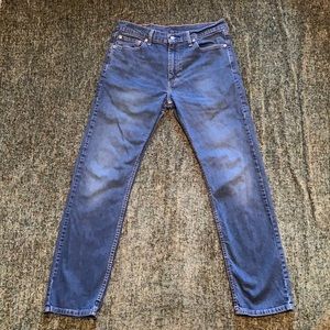 Levi’s 513 Slim Straight 33x32 Blue Jeans